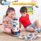 Skirfy Sprinkler Rocket Launcher Outdoor Water Toys for Kids, Rocket Design Water Powered Liftoff 9-16ft & Spin, Summer Garden L