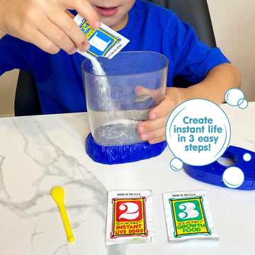 Sea-Monkeys Magiquarium - World'S Easiest, No-Mess Pet - Grow Your Own Pet In A Light-Up Aquarium - Ages 6 And Up - One Kit