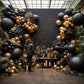 Kalor 12 Inch Black Balloons, 50 Pcs Latex Helium Balloons For Kid'S Birthday Party, Baby Shower, Wedding, Graduate Party Decorations