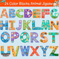Naodongli Wooden Alphabet Puzzles For Toddlers Ages 3+,Montessori Preschool Learning Abc Sight Words Letter Puzzle For Toddlers,Learning Toys Easter Birthday Gift For Kindergarten Boys Girls