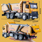 HAPYAD Dump Truck Toy Metal Cab, Friction Powered Large Dump Trucks for Boys Age 4-7, Big Construction Truck with Lights and Sou