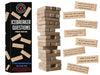 NORTH AMERICAN WEEKEND Tumbling Tower Game - 54 Icebreaker Questions - Fun for Family, Friends & Team-Building - Multicolor Wood
