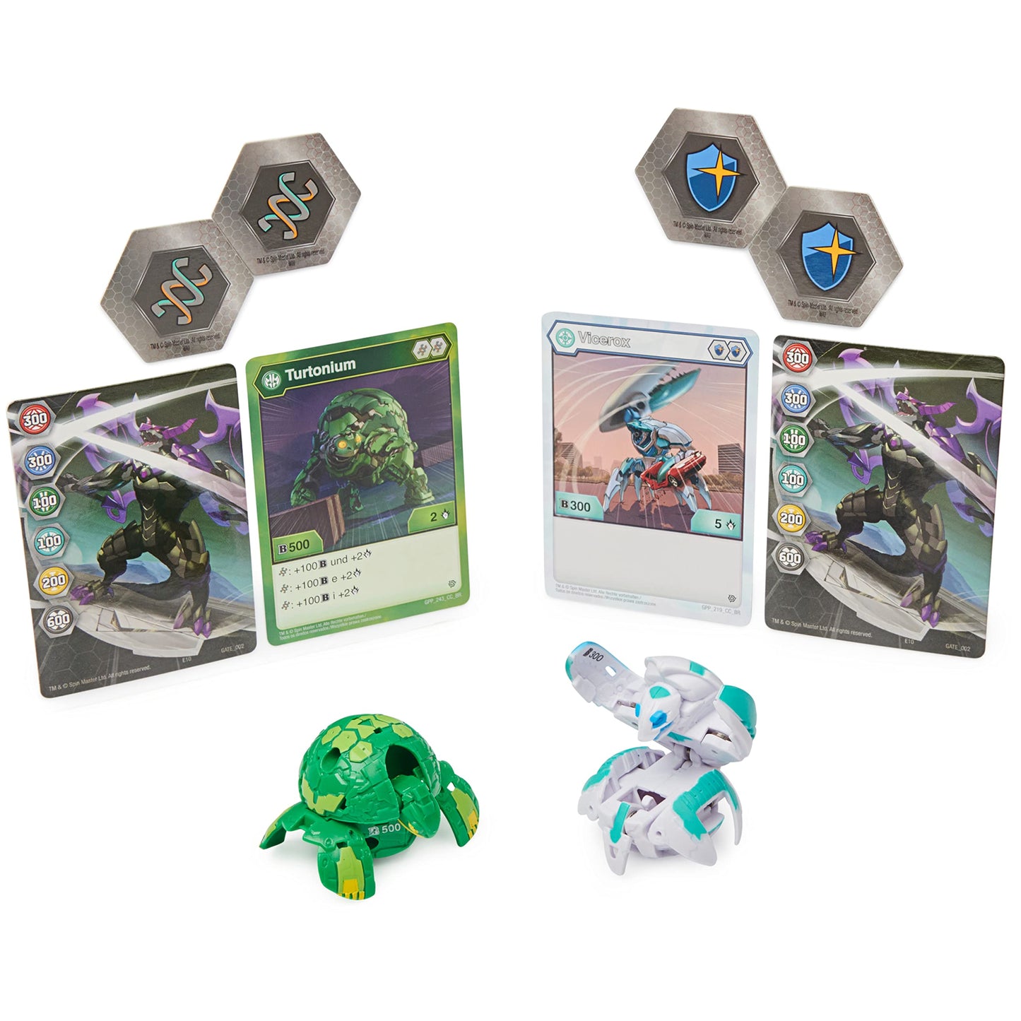 Bakugan Baku-Tin  enhanced Collectors Storage Tin with 2 Mystery (Style May Vary)  Kids Toys for Boys Aged 6 and Up