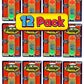 Ja-Ru Vintage Metal Jacks Game Set/Two Bouncy Balls. (12 Packs) Mini Jax Toy For Kids, Boys & Girls. Classic Family Retro Classics. Bulk Party Favors, Stocking Stuffers. 950-12S