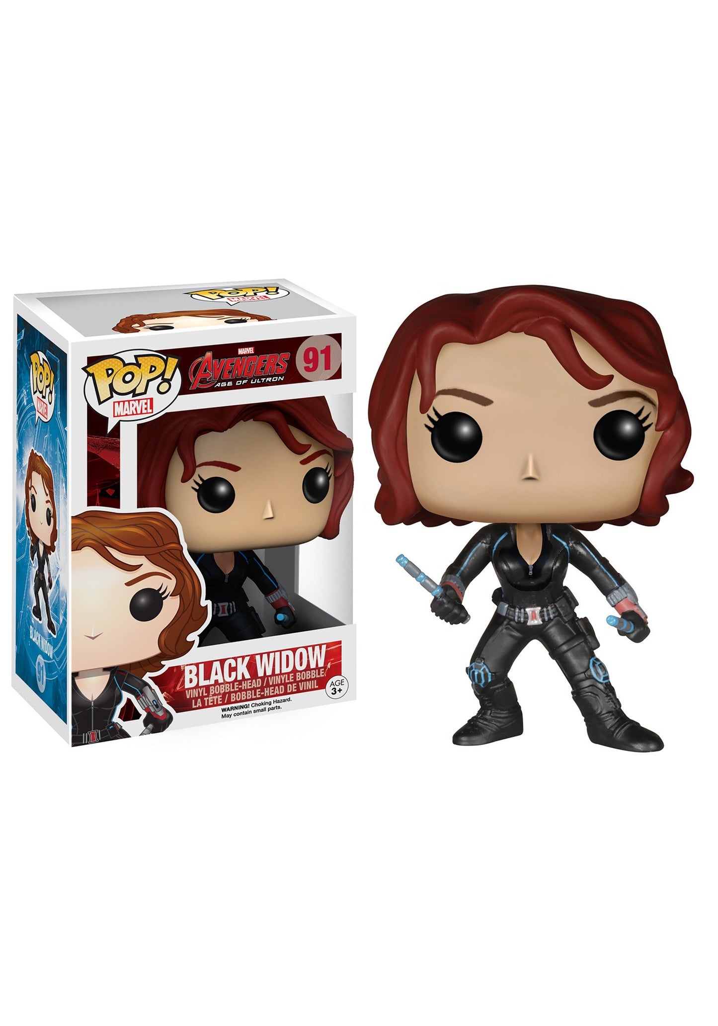 Funko Pop Marvel: Avengers 2-Black Widow Action Figure