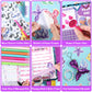 2-Pack Diy Journal Kit For Girls Ages 8-12 13 14 Year Olds, Birthday Gifts For Teen Girls, 110Pcs Art Crafts Scrapbook Supplies