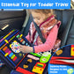 Tenfans Busy Board Montessori Toys For 1 2 3 4 Year Old, Toddler Toys, Sensory Toys Preschool Learning Toys Gifts For Toddlers, Autism Toys, Educational Travel Toy For Fine Motor Skills