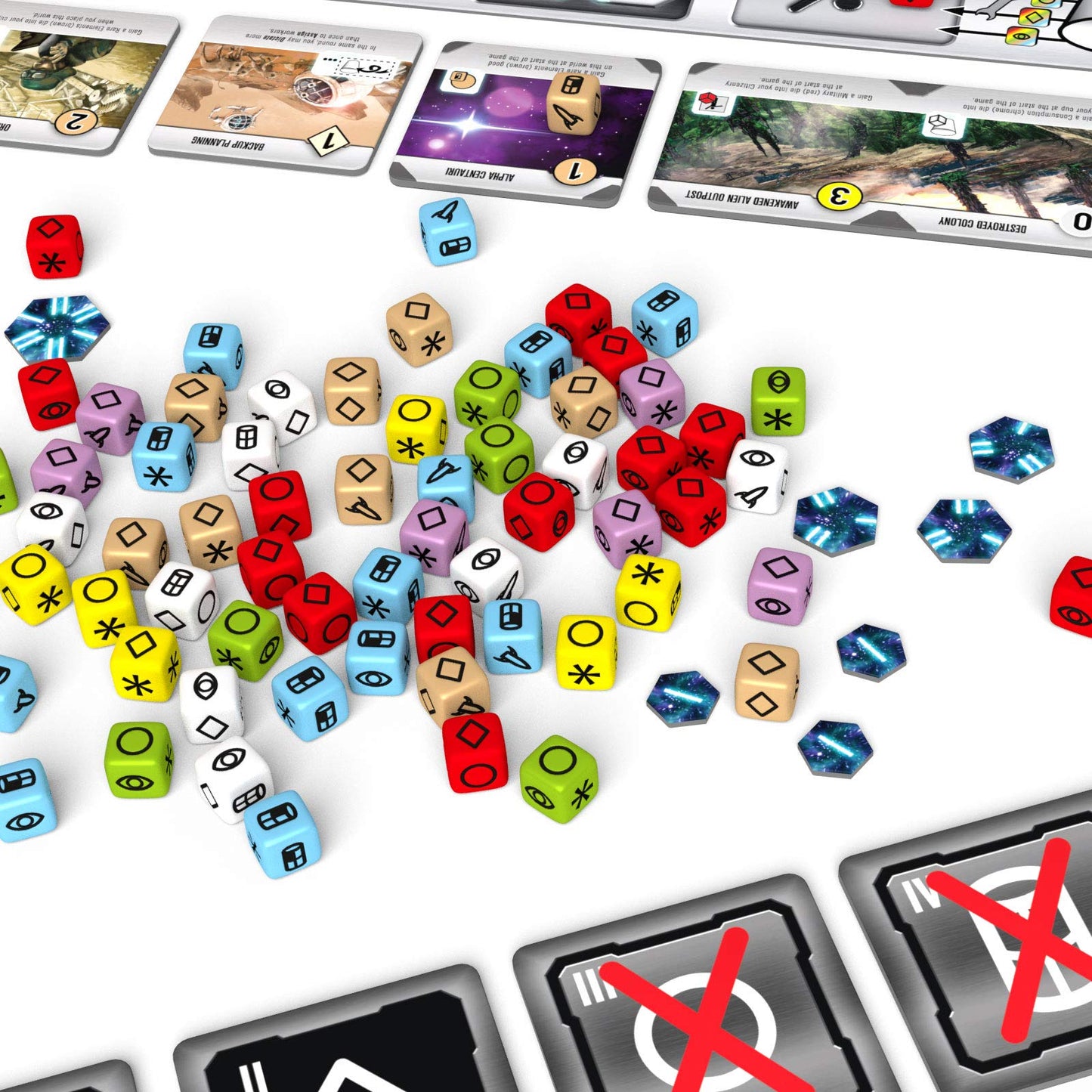 Rio Grande Games Roll For The Galaxy Board Game