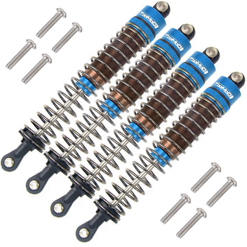 TOOMOD 1/10 100mm RC Oil filled Shock Absorbers kit for Tamiya Bullhead SuperClod Buster TRX4 Axial SCX10 D90 Crawler Truck Car