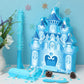 Harrycle Winter Piata Christmas Piata Wonderland Themed Piata with Blindfold Bat for Christmas Princess Winter Theme Birthday Pa