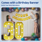 Imprsv Marquee Numbers Gold 30Th-Birthday Decorations: Large 3Ft Light Up Number 30 Birthday Decoration For Women Men Thirty Yea