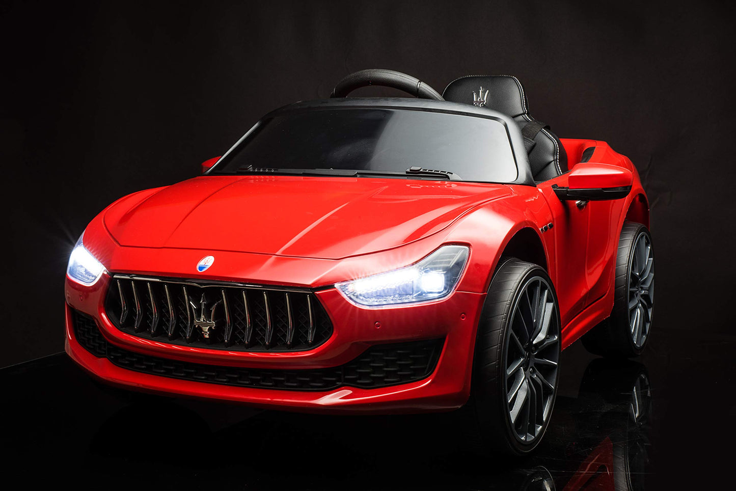 Best Ride On Cars Maserati Ghibli 12V Ride-on Toy, One Size, Red, Plastic