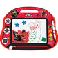 LEXiBOOK, Miraculous Ladybug Cat Noir, Multicolor Magic Magnetic Drawing Board, Artistic Creative Toy for Girls and Boys, Stylus