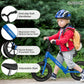 Bobike Toddler Balance Bike Toys For 2 To 5 Year Old Girls Boys Adjustable Seat And Handlebar No-Pedal Training Bike Best Gifts For Kids (Blue)