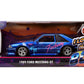 Jada Toys I Love The 80      s 1:24 1989 Ford Mustang GT Die-Cast Car, Toys for Kids and Adults, Blue