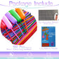 260 Balloons Multicolor, Thickened 100 Pack Long Balloons Twisting Skinny Magic Balloons For Balloon Arch Animals Clown Kids Bir