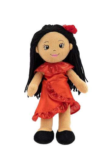 Playtime By Eimmie 14   Soft Baby Doll - Plush Rag Dolls For 2 Year Old Girls & Boys, Toddler & Infants - Washable & Sensory Fab
