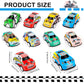Hxezoc 50 Pack Mini Racing Car for Classroom Prizes, Party Favors for Kids Toddlers 4-8 Years Old, Bulk Pull Back Car Toys for C