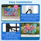 Vidoya Pool Storage Net, Pool Toy Net 71    X 47   , Elastic Mesh Net With 20 Hooks For Fence, Outdoor Pool Toy Storage For Nood
