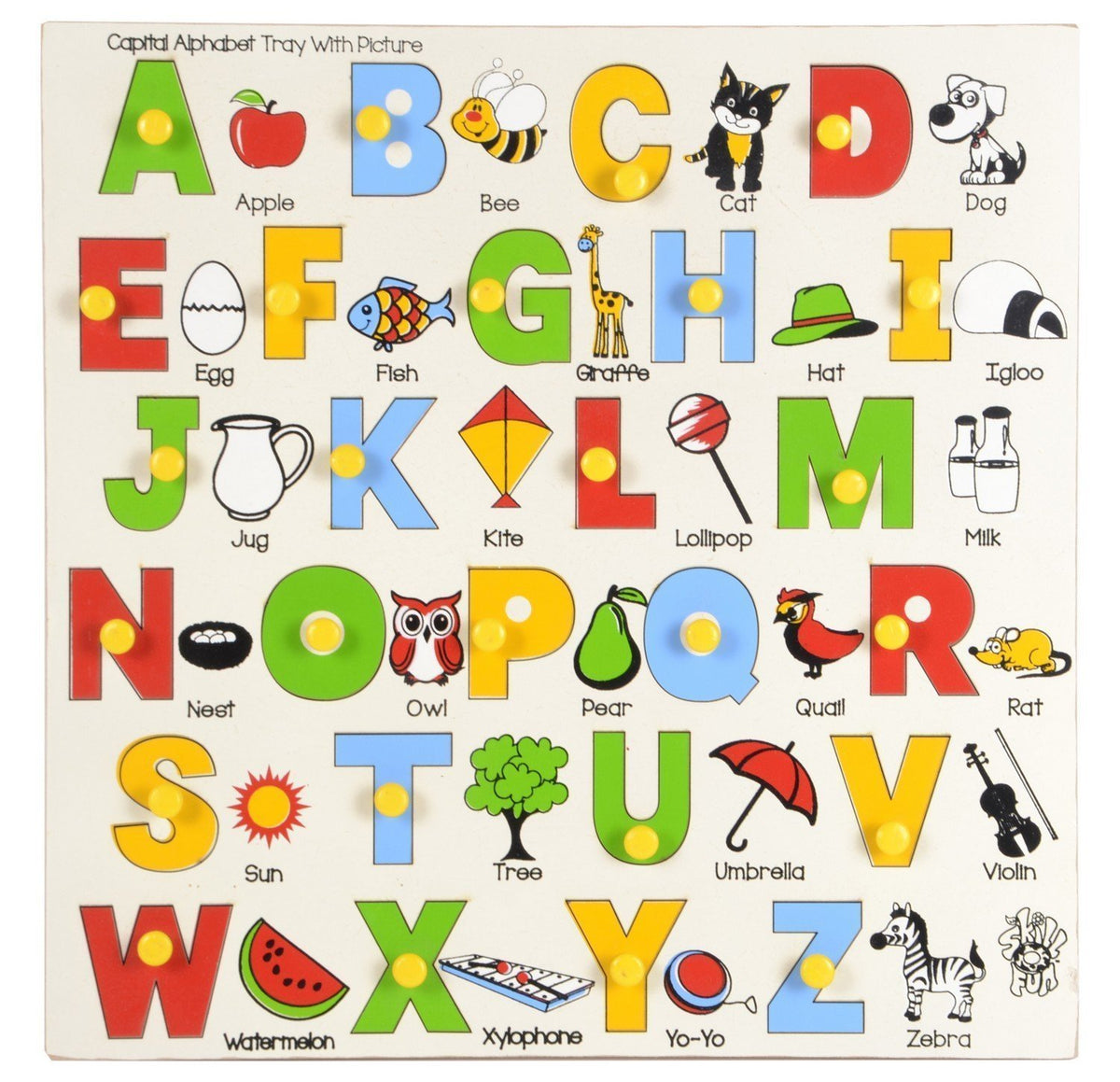 Heer Alphabet Square Puzzle