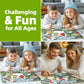 Flowers Birds 1000 Piece Puzzle For Adults Unique Puzzles For Adults 1000 Pieces Hummingbird Jigsaw Puzzles 1000 Pieces Family C