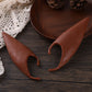 Freshme Long Brown Fairy Elf Ears - Cosplay Fairy Ears, Pixie Pointy Ears Vampire Elven Ear Brown Skin For Women Girls Christmas