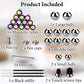 Fidget Pen, Decompression Magnet Metal Pen, Magnetic Fidget Toy Pen For Adults, Multifunctional Deformable Magnet Writing Pen, G