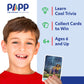 Brain Busters Card Game For Kids, Family Trivia Game Bundle With 120 Flash Cards - Learn And Play With Multiple Choice Trivia Ca