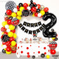 Katchon, Giant Two Fast Balloons - 40 Inch | Number 2 Balloon, Two Fast Birthday Decorations | Two Fast Party Decorations, 2 Fast Birthday Decorations | Two Fast Two Curious Birthday Decorations Boy