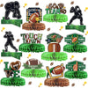 MZ.ogm Football Centerpieces for Table, Super Bowl Table Decorations, Party Birthday Decorations ,Football Theme/Superbowl 2022 