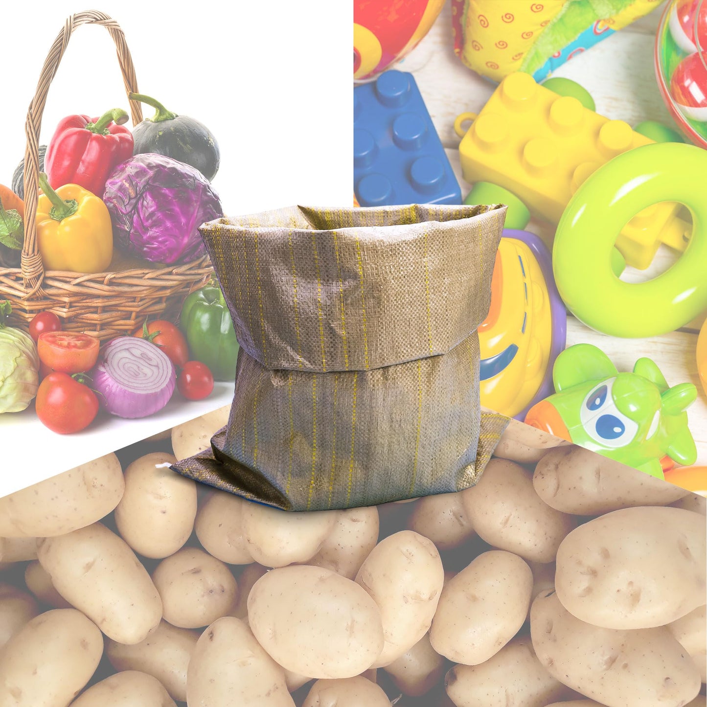 Potato Sack Race Bags,24''X40'' Outdoor Lawn Games For Adults And Kids,Large Gunny Sacks Burlap Bags,Suitable For Outdoor Sports