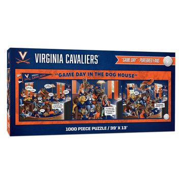 YouTheFan NCAA Virginia Cavaliers Game Day in The Dog House 1000pc Puzzle