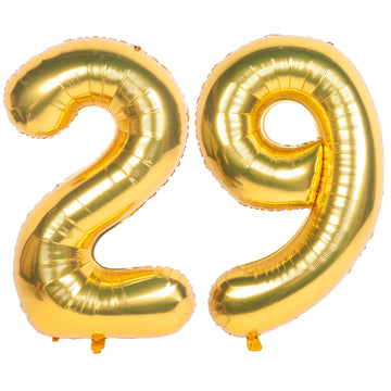 40 Inch Gold Number Balloons Helium Foil Mylar Balloon Birthday Party Banquet Decoration 29