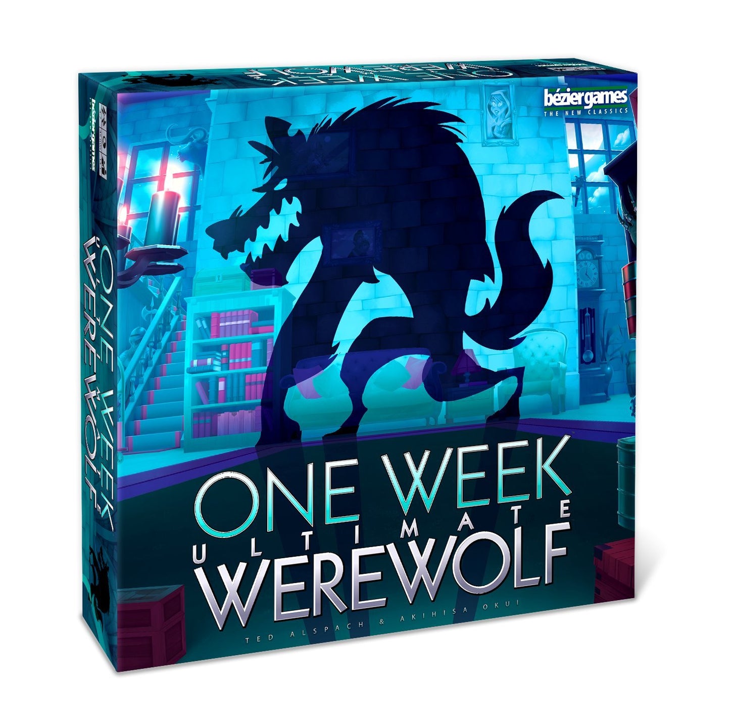 Bezier Games One Week Ultimate Werewolf Board Game - Social Deduction, Multicolor, Cardboard, Family Fun