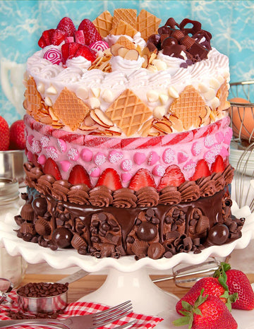 Springbok'S 500 Piece Jigsaw Puzzle Icing On The Cake, Multi
