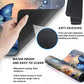 for MTG Card Playmat with Zone Game Play Mat for MTG TCG 24 x 14 inches Non-Slip Play Mat for Commander Board RPG CCG Game TCG Other Card Games/Mouse Pad-Blue Butterfly