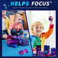 20 Pcs Galaxy Infinity Cube Toy Bulk with Bag Mini Blocks Cube Gadget Sensory Toy Stress Anxiety Relief Magic Puzzle Flip Hand H