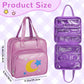 Jaffzora Dolls Carrying Case Compatible With Lol Surprise Dolls All,Hanging Travel Toys Storage Tote Bag With 6 Clear Pockets Fo