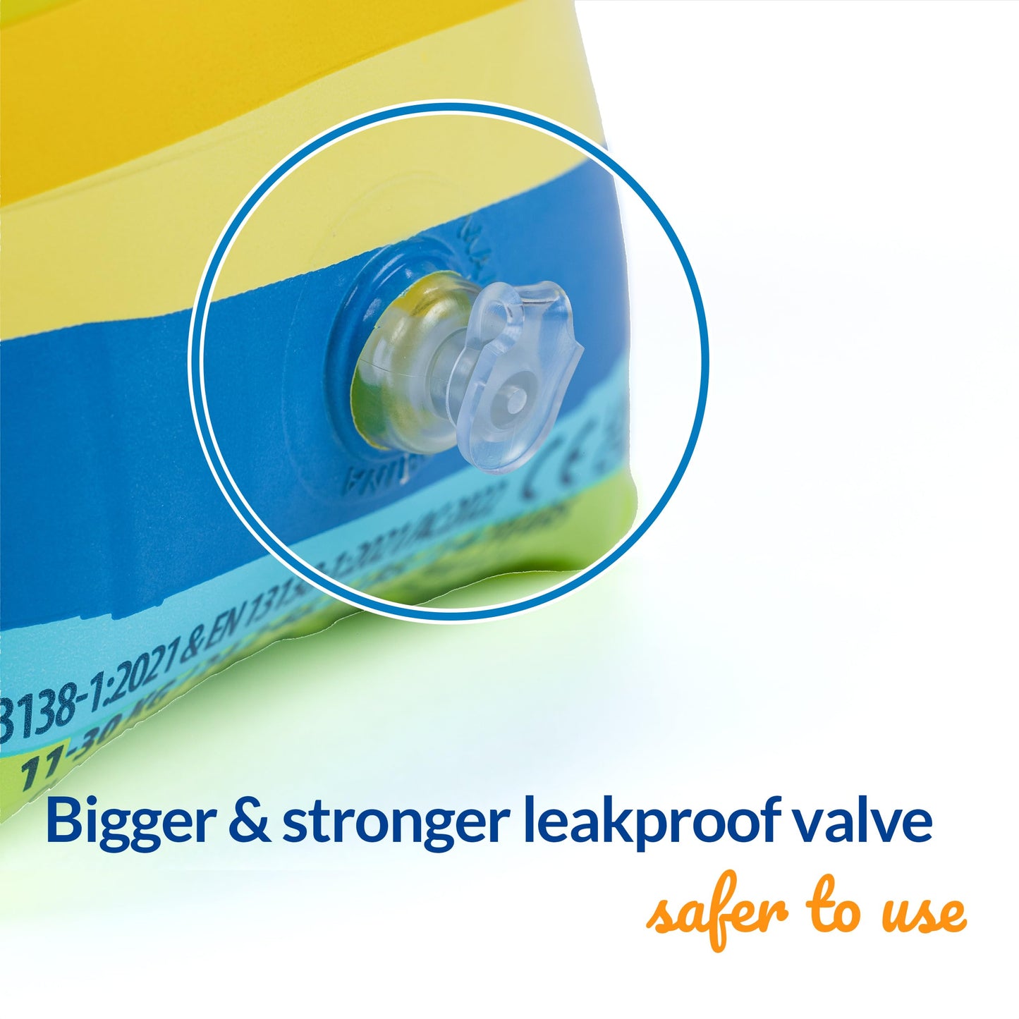 Limmys Premium Quality Arm Floaties For Kids - 1-6 Years Old, Inflatable Water Wings For Swimming (Pink)