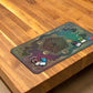 Paramint Mana Blast(Stitched) - Mtg Playmat - Perfect For Magic The Gathering, Pokemon, Yugioh, Anime - Tcg Card Game Table Mat - Durable, Thick, Cloth Fabric Top With Rubber Bottom By Daniel Ziegler