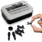 Midnight Express Deluxe Board Game Train Set | Player Pieces for Ticket to Ride and Other mature-themed  Family  and Kids Train Board Games | Upgraded Miniatures (Black)