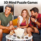 Syhood 14 Pcs Brain Teaser For Adults Metal Puzzles 3D Steel Mind Puzzle Games For Adults Wooden Unlock Interlocking Puzzle Adult Iq Educationtoys Smart Toy(Educational)
