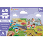 Popcorn Games & Puzzles Seasons 49 Piece Kids Jigsaw Game Puzzle  Science Educational Toys For Kids Children 5+ Years