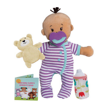 Manhattan Toy Wee Baby Stella Beige Sleepy Times Scent 12' Soft Baby Doll Set