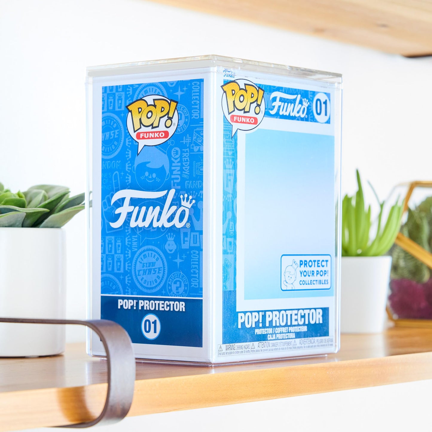 Funko enhanced Pop! Protector: Standard Pop Size Clear Plastic Protector Case