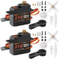 Miuzei 21G Micro Servo Motor Metal Geared Mini Digital Servo Kit with 25T Horn for 1/14 1/16 1/18 RC Car Robot Helicopte (2)
