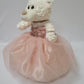Kinnex Collections Since 1997 12' Quince Anos Quinceanera Last Doll Teddy Bear With Dress (Centerpiece) ~ Arc09831-30 (Rose Gold)
