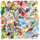 Dothrayan 100 Pcs Birds Stickers Cute Bird Animals Stickers, Vinyl Waterproof Birds Sticker For Kids Teen Water Bottles Laptop L