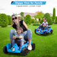 2 Seaters 4-Wheelers Electric Ride On Toy for Kids, 24V 120W*2 Powerful Motors Max Load 200 Lbs, Two Driver Modes + Remote Contr