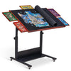Becko US 1500 Pieces Jigsaw Puzzle Table/Board, Tilting Table/Board with Drawers & Height Adjustment, 5 Colored Sorting Trays wi